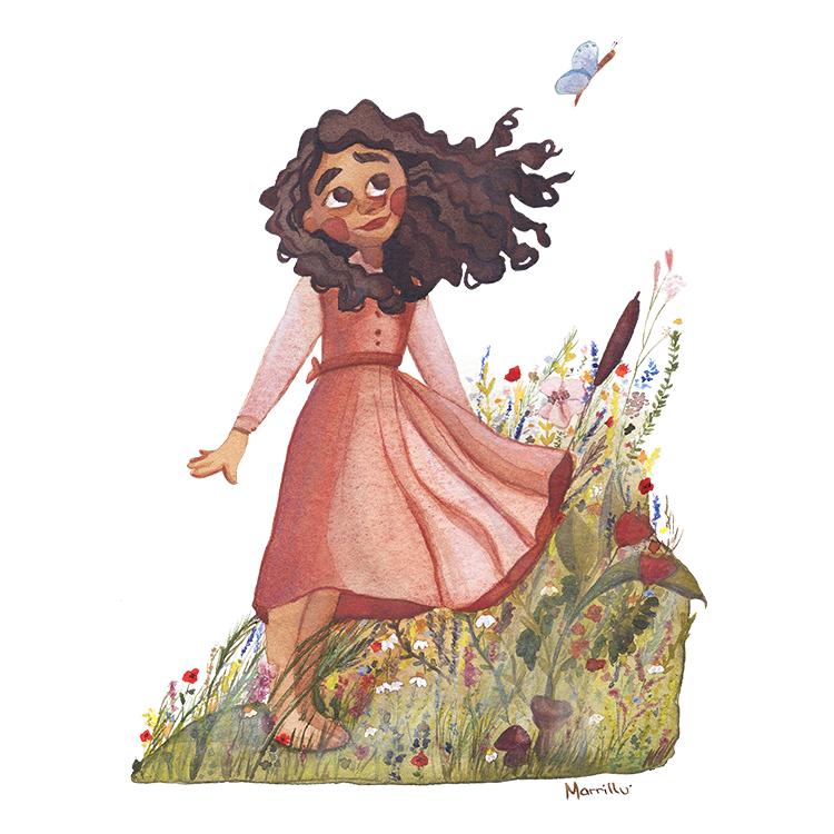 Girl in the Meadow